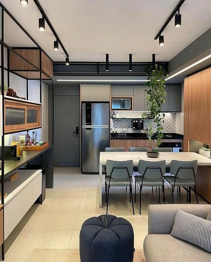 Ambiente e detalhes — Living integrado